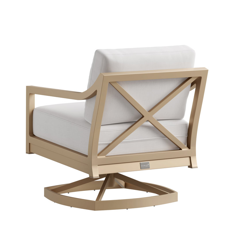 Swivel Chair, Almond Bark