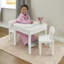 Kids Light Table And Two Chairs Set