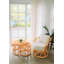 Ensemble de 2 tables basses en rotin naturel Damont