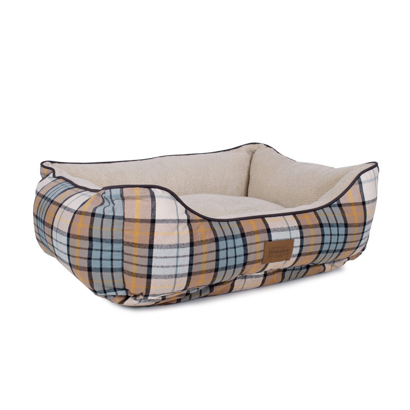 Pendleton Plaid Kuddler, Misty Ridge, H 10 po x l 36 po x P 27 po