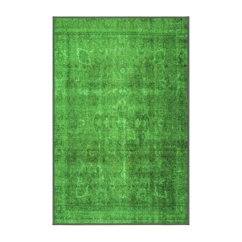 Eliezel Performance Oriental Indoor Rug, Rectangle 2' x 4'