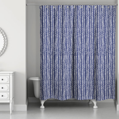 Geometric Shower Curtain