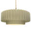 Luminaire suspendu tambour en céramique et en métal 1 lumière Gela-225933781-220279304-220279323