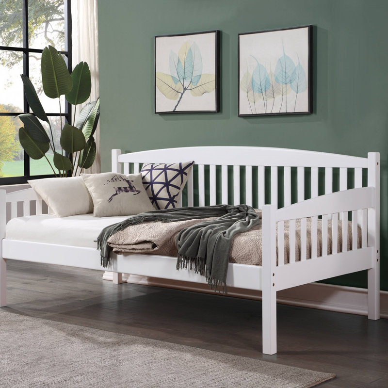 Lit de jour Caryn (simple), Blanc