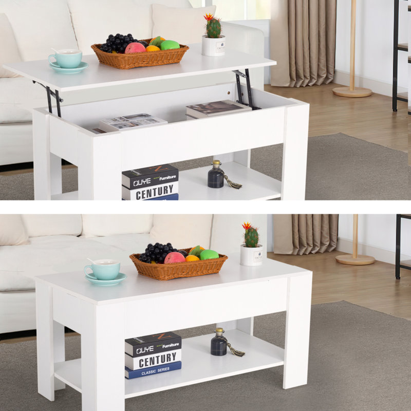 Brette Coffee Table, White