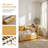 Durable Upholstered Storage Daybed Twin/Full Size with 2 Drawers - No Box Spring Needed-8498255-8498288