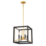 Sable 4 - Light Square / Rectangle Chandelier