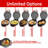 Brentwood 12 Inch Non-stick Pizza Maker And Electric Grill – 1200w Countertop Cooker With Timer, Dual Heating, Opens 180°, Red
