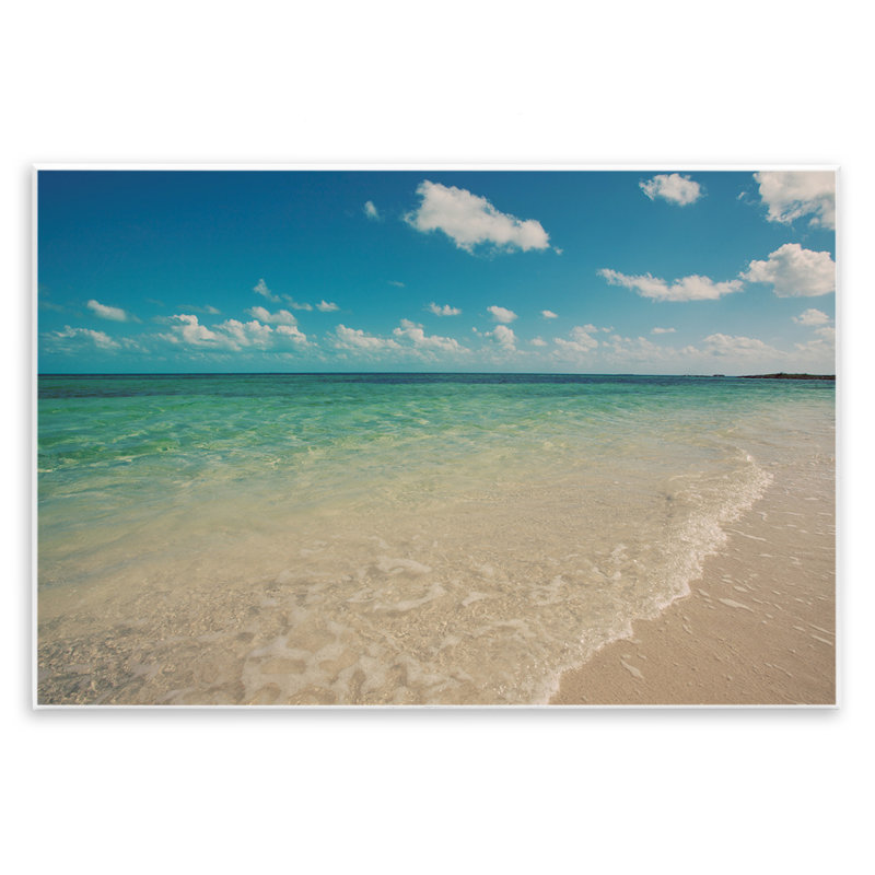 «Tranquil Coast Shore» par Susan Bryant, H 13 po x l 19 po