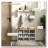 Coat Rack and Shoe Bench Set