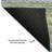 Premium Machine Washable Cerrito AMF598 Green Runner Rug-105149527