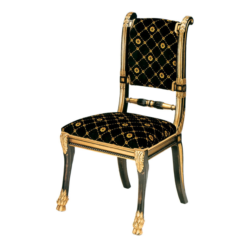Chaise d'appoint rembourrée