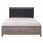 Tête de lit tapissier à panneau 1Pc (seulement lit)-1245910018