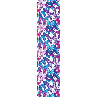 Rouleau de papier peint adhésif à papillons rétro L 4,17 pi x l 25 po Étienne