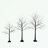 3 Pac Tree with Lights and sturdy stand