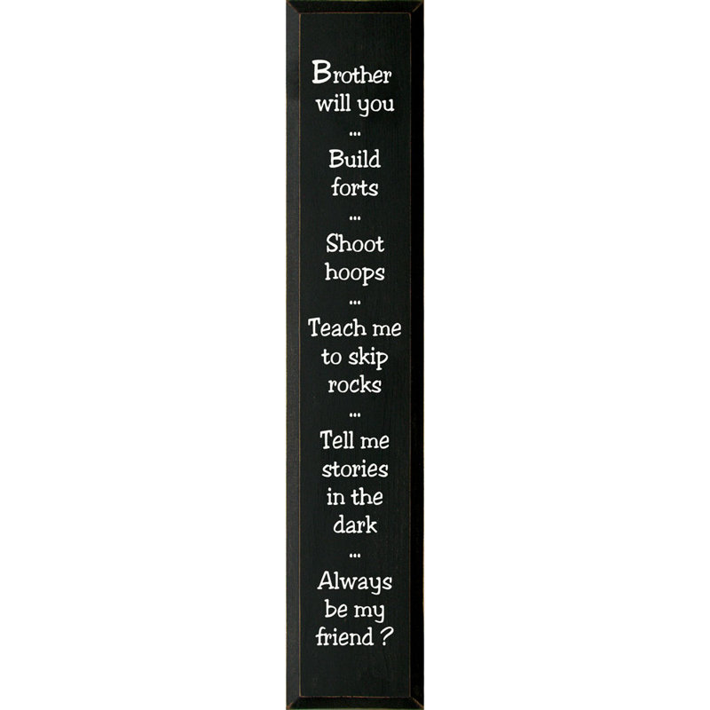 «Brother Will You»