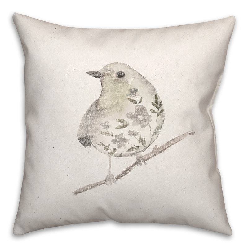  Polyester Indoor/Outdoor Throw Pillow