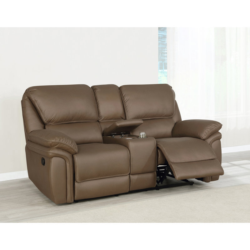 Idalina Upholstered 79.25'' Reclining Loveseat