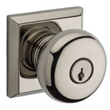 Round Keyed Door Knob