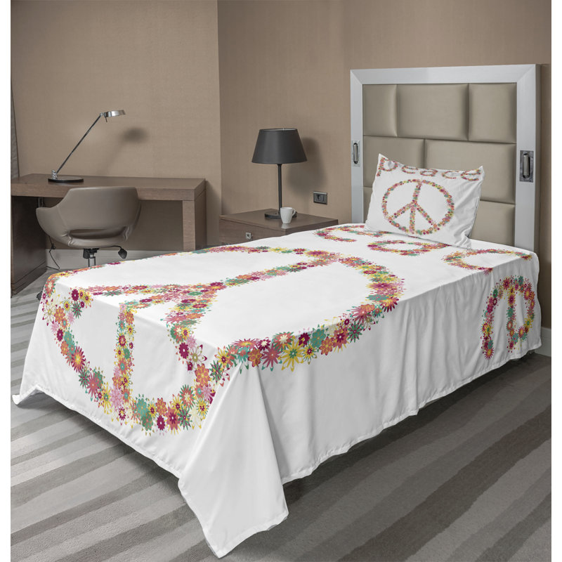 Microfiber Sheet Set, Twin Sheet Set with Fitted Sheet and 1 Pillowcase