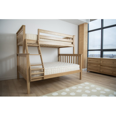 Savona FSC®-Certified Oak Kids Bed/Bunk Bed