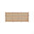 Hand Painted Wood Plank Panel Wall Decor