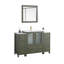 Meuble-lavabo simple 54 po avec plateau et miroir-107174064