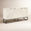 Flint 4Dr Sideboard White Wash