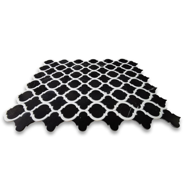 12" x 10" Marble Mosaic Wall & Floor Tile