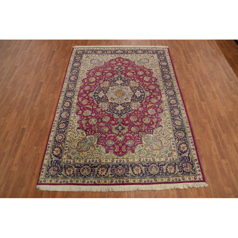 Tapis traditionnel à teinture végétale 7 x 10