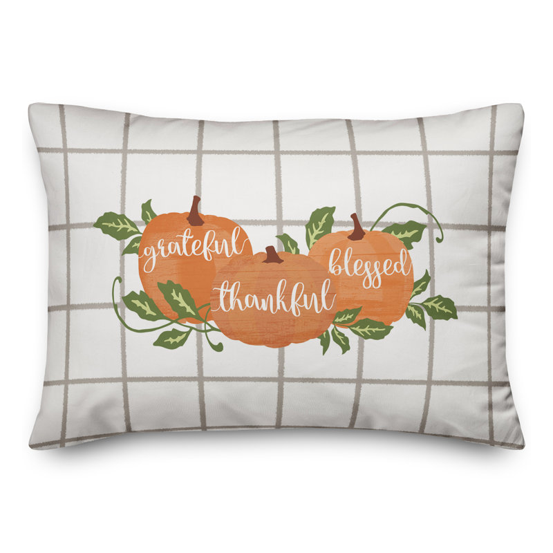 Housse et coussin rectangulaire Harvest Pumpkins