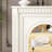White Manufactured Wood Electric Fireplace