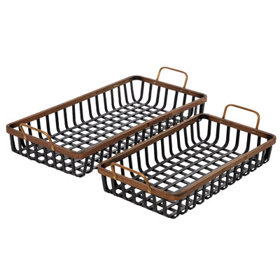 Bandla Solid Wood Decorative Tray