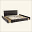 Lit tapissier, base de lit tapissier confortable, tissu chenille, avec tête de lit et base de lit solide-612321705-612321704