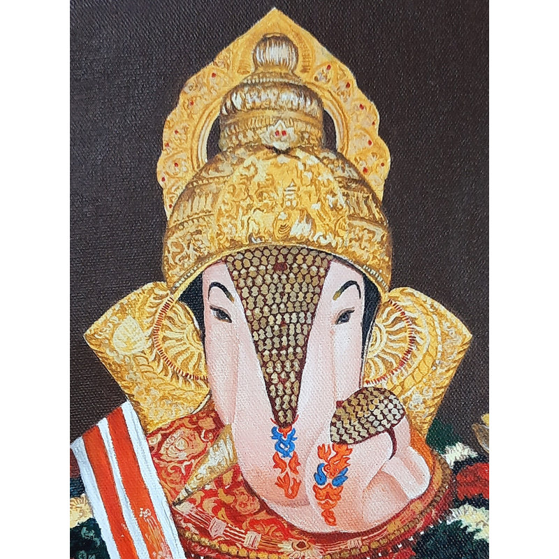 Dagdusheth Halwai Ganapati | Peinture de Shruti Kulkarni
