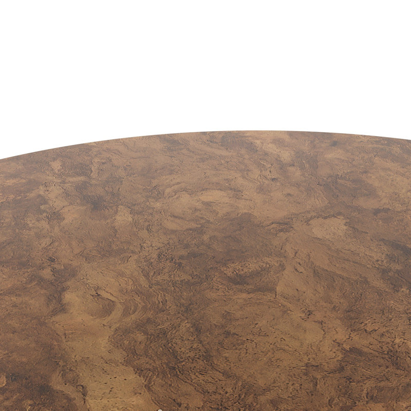 Hudson Coffee Table, Dark Bark Paper, Dark Bark Paper