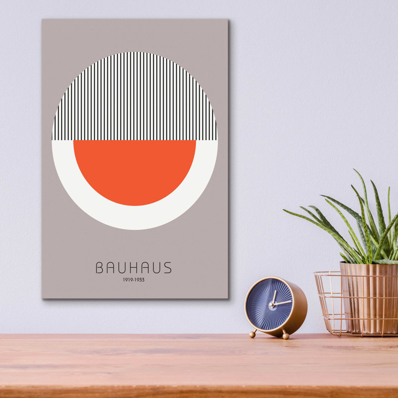 Bauhaus 9 par - impression sans cadre, L 12 po x H 16 po