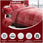 Modern Check Pattern Polycotton Duvet Cover and Pillowcase Set - Machine Washable-25698927-25698926