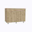 Armoire utilitaire Orion, un tiroir, une porte double - blanc / Macadamia
