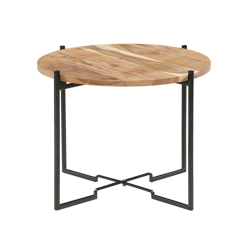 Linkous Trestle Coffee Table, 41cm H x 53cm W x 53cm D