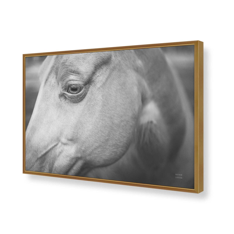 Reproduction d'art «Willow» par Nathan Larson, H 12 po x l 18 po, Or