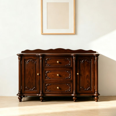 Chinese-style retro minimalist high-end sideboard