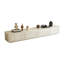 Meuble télé moderne en bois manufacturé beige-511715910