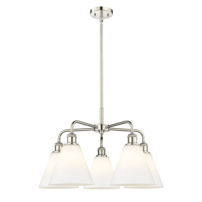 Lustre cône à 5 lumières Beva