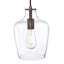 Luminaire suspendu simple à 1 lumière Amiliana-939793363