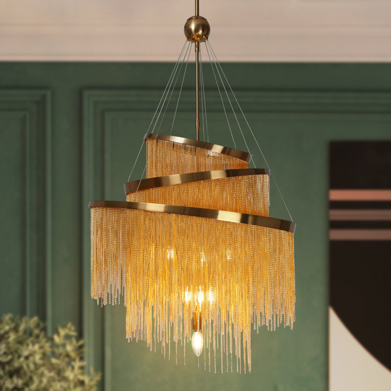 Lustre à intensité variable 7 lumières Achai