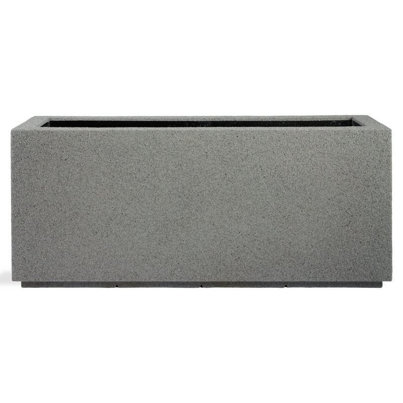 Boîte à fleurs Gita, Granite, H 19 po x l 46 po x P 17 po