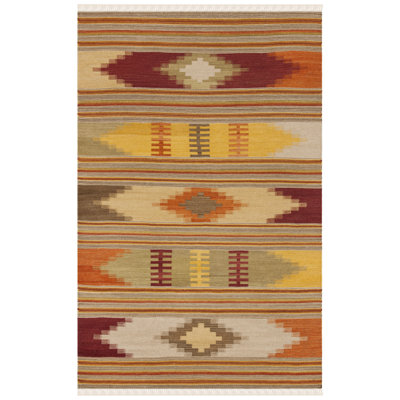 Bennett Hand Woven Wool Southwestern Rug