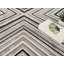 Tapis MDA Rugs Montréal à chevrons noirs et gris-1423974579