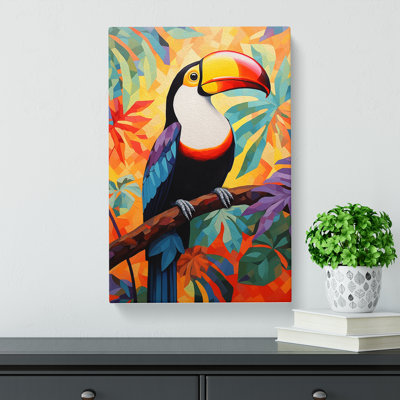 Toucan Modern - Art Prints - Wrapped Canvas